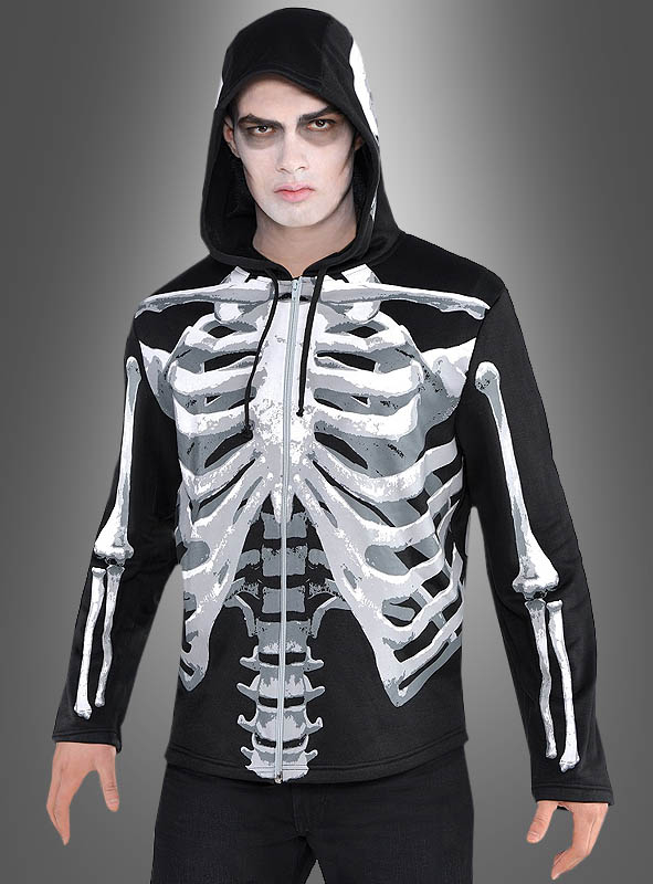 skeleton hoodie dress