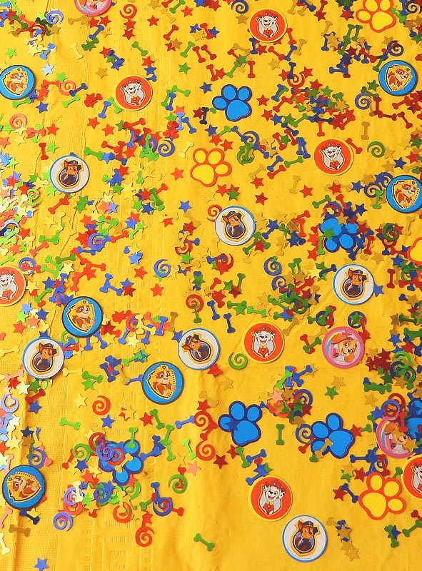 Table Confetti Paw Patrol