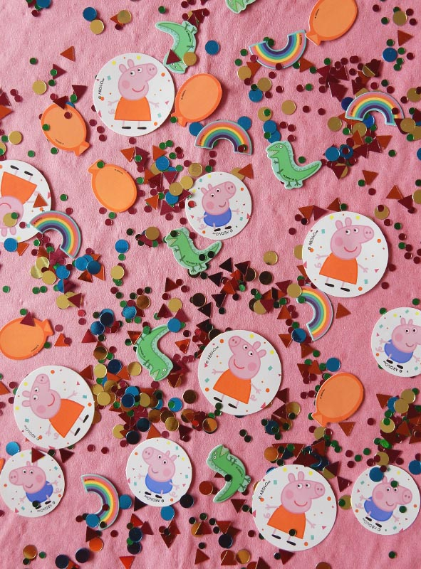 Peppa Pig Foil  Confetti