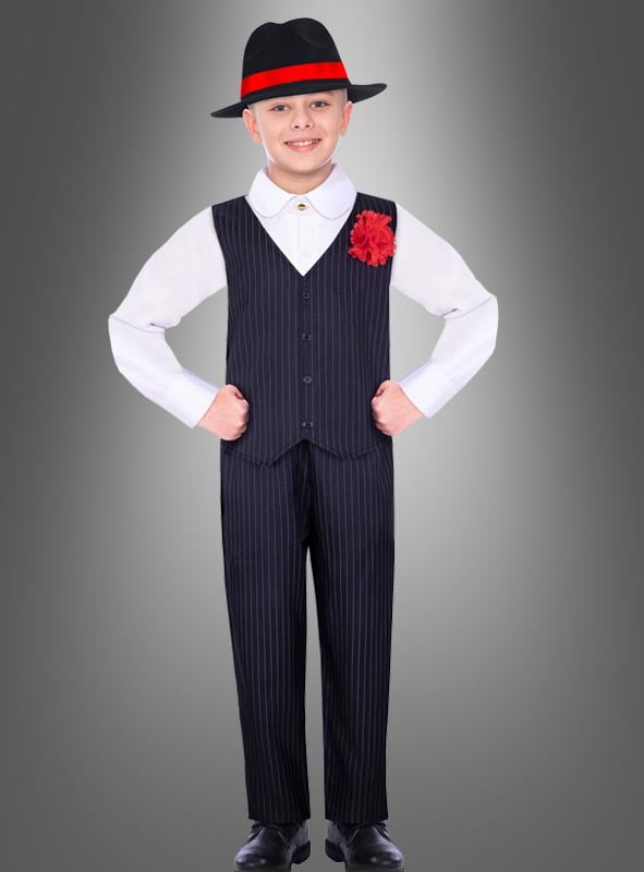 Mafia Costume Little Carlo Child