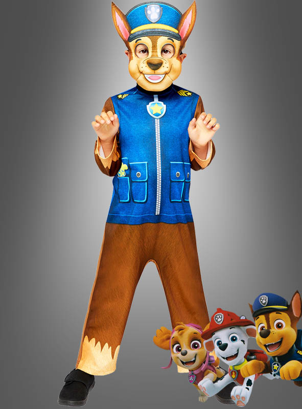 på vegne af Også Ubrugelig Paw Patrol Chase Costume Child with Mask