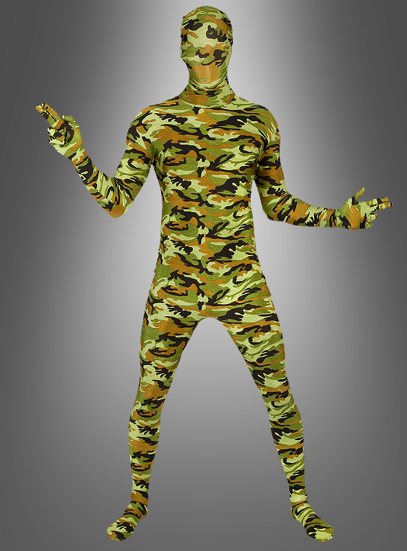 Morphsuits Flecktarn second Skin