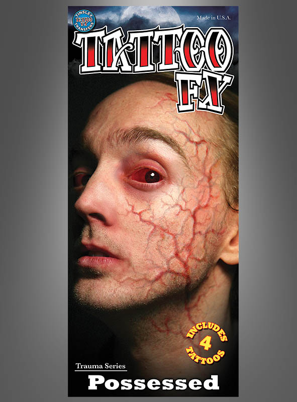 Halloween Make Up Blutadern bei » Kostümpalast.de