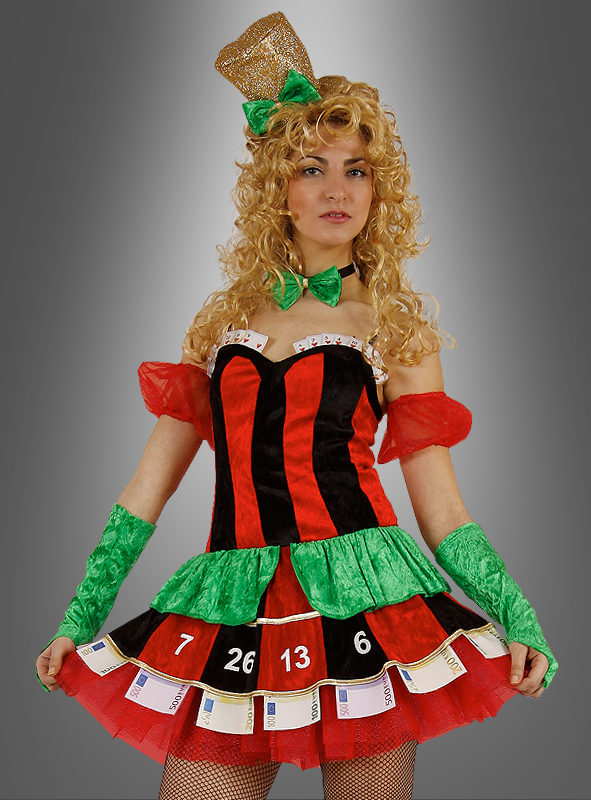 Casino Gambler Lady costume