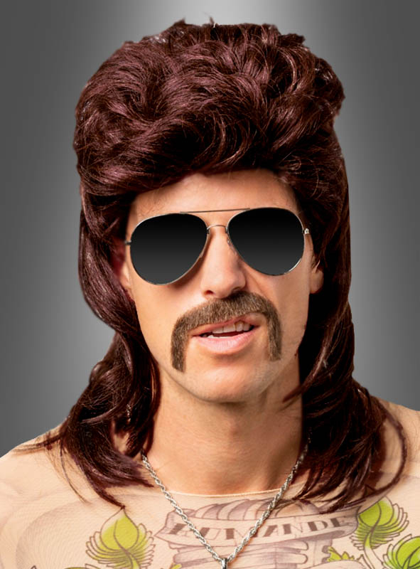 80s Mullet Wig for Men buy here at Kostumpalast