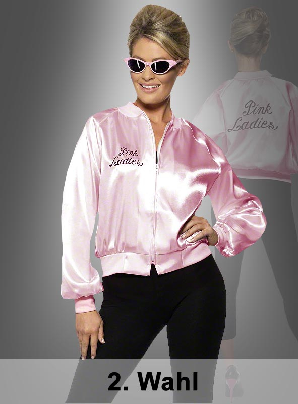 Pink Ladies Jacket Grease 60s