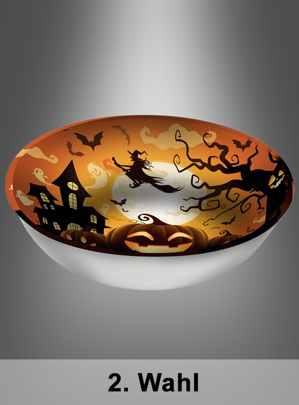2. Wahl XXL Kürbis Schale 31cm Halloween