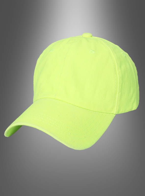 Baseball Cap Neon Baseball Hat Yellow