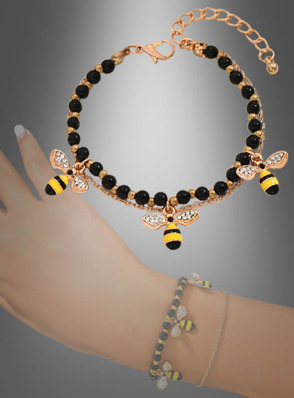 Bienen Armband Kostümschmuck 