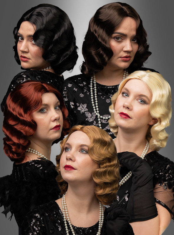 Luxury 20s Wig with soft Curls Lilly 