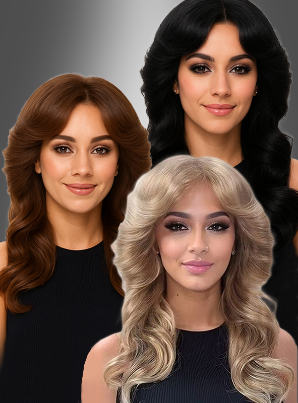 70s blow-dry Wave Wig 