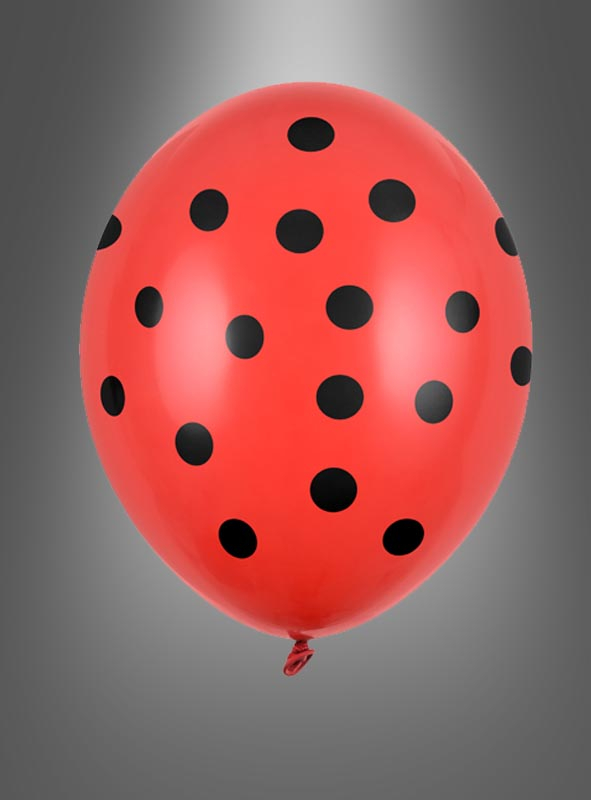 Luftballon mit Punkten 30cm 50 Stück 