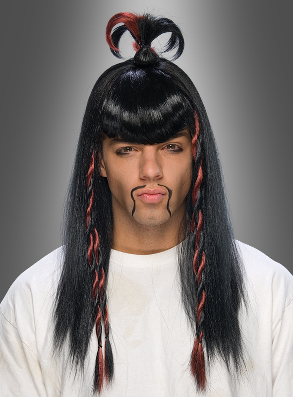 Samurai Wig - Japanese Asian 