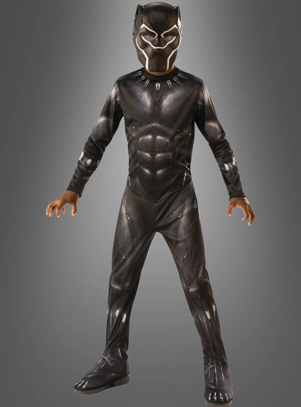 Classic Black Panther Kostüm für Kinder 