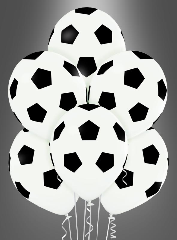 Öko Fußball Luftballons Latexballon 30cm 