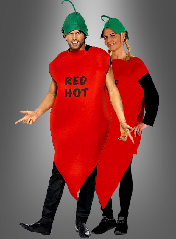 Rote Chili Schote Kostüm Unisex 
