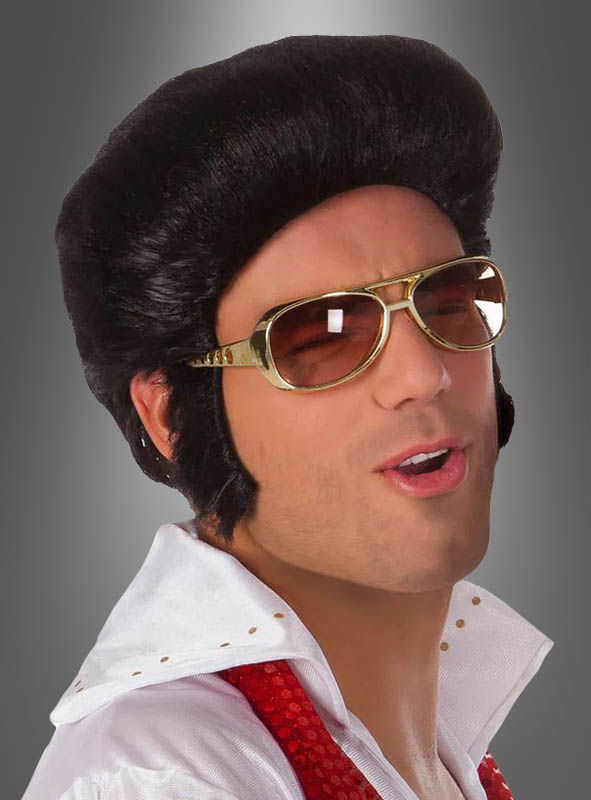 Elvis Brille Original Lizenz gold 