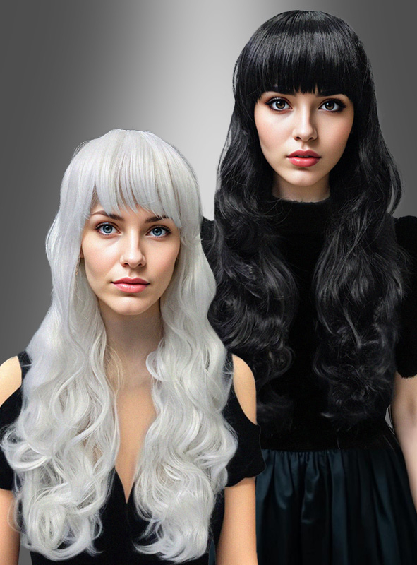 Siren Glamour Wig black or white  Siren Glamour Wig black or white