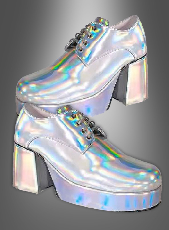 Hologram Effect Platform Shoes for Men 