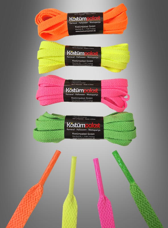 Schnürsenkel Neon 120cm oder 150cm 