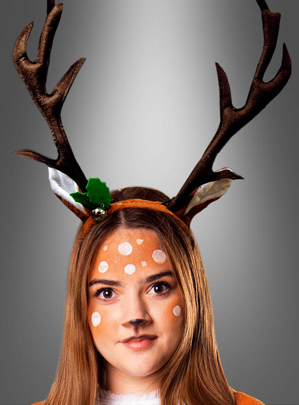 Reindeer Antlers with Ears and Jingle 