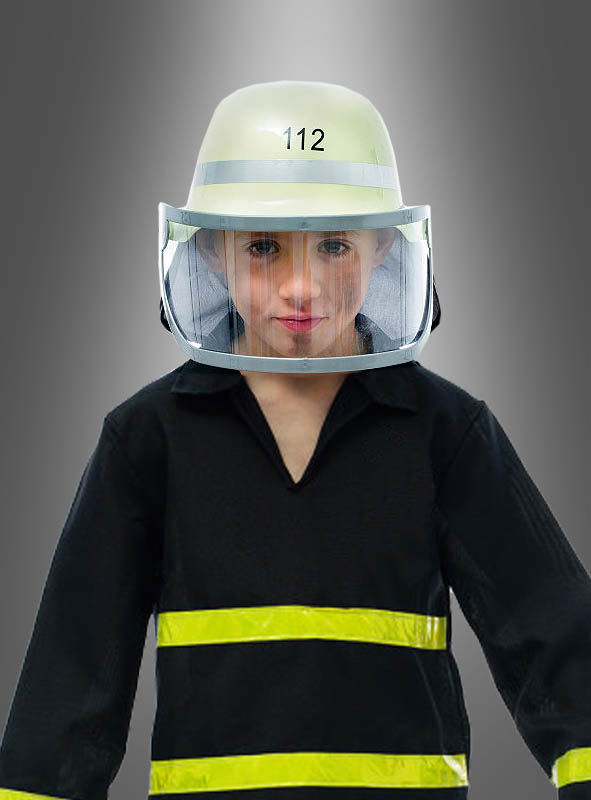 Feuerwehr Helm mit Visier 