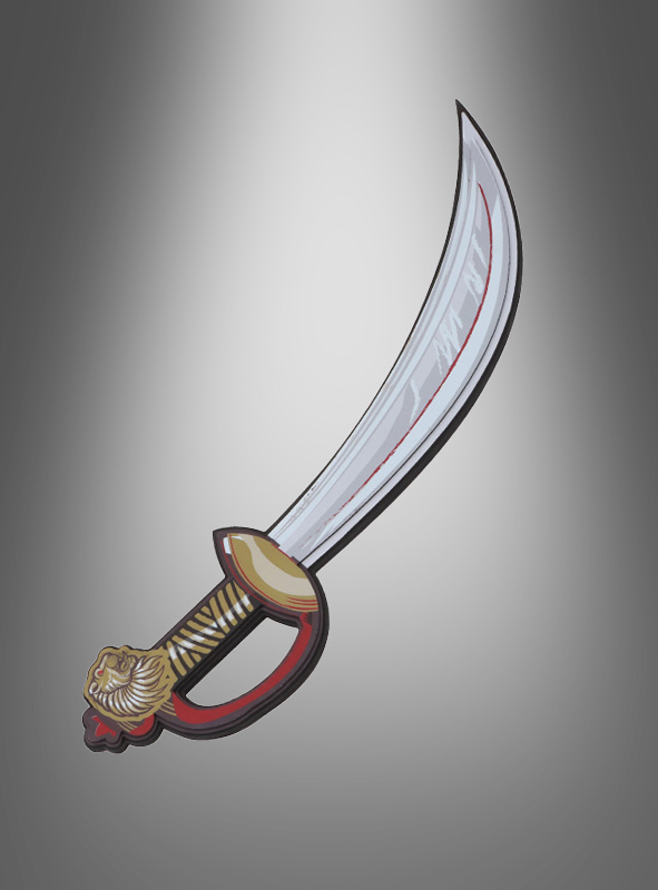 Pirate sabre 10.5x46cm EVA foam 