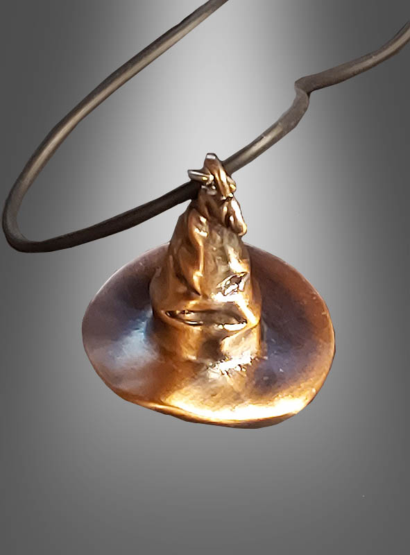 Hexenhut Kette kupfer 