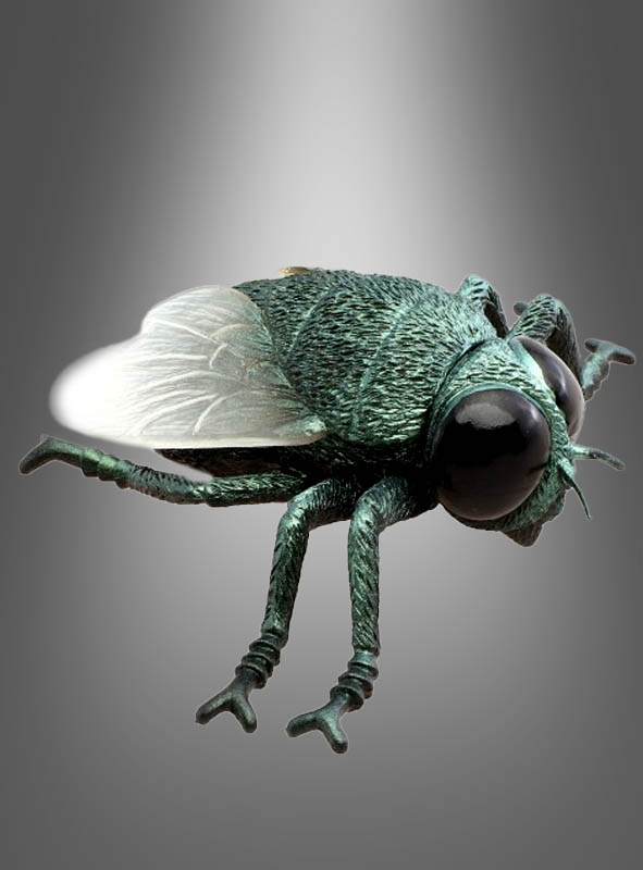 Große Fliege 13cm Deko Halloween 