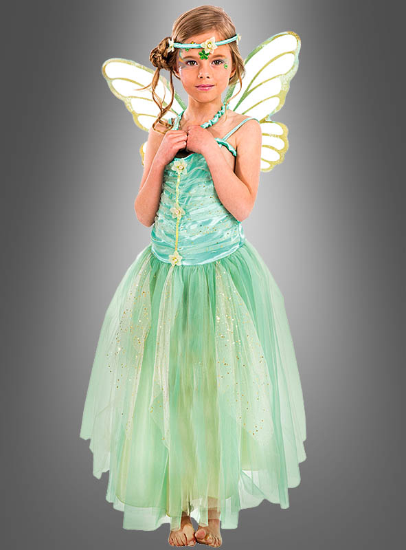Fairy Children Costume green 