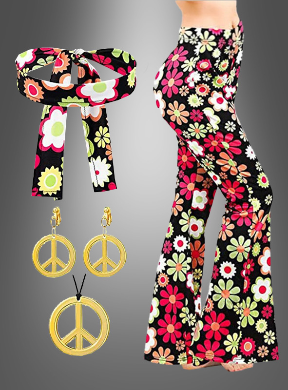 Schlaghose mit Zubehör Night Flower 