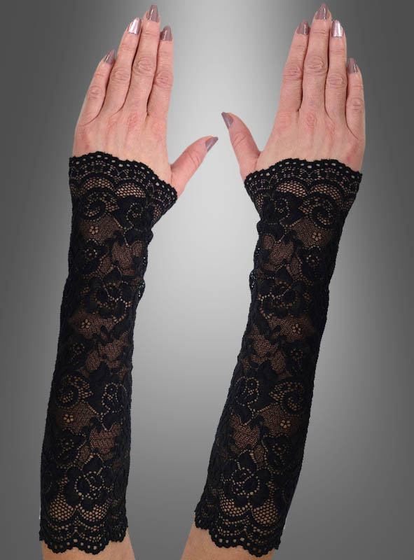 Long Lace Cuffs for Ladies 