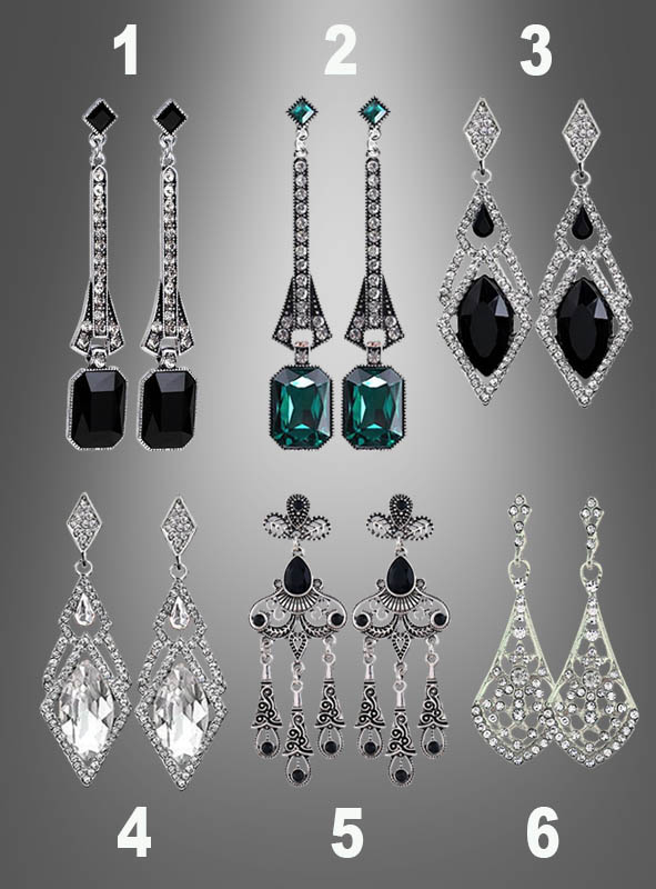 Elegante Ohrringe für Damen silber 