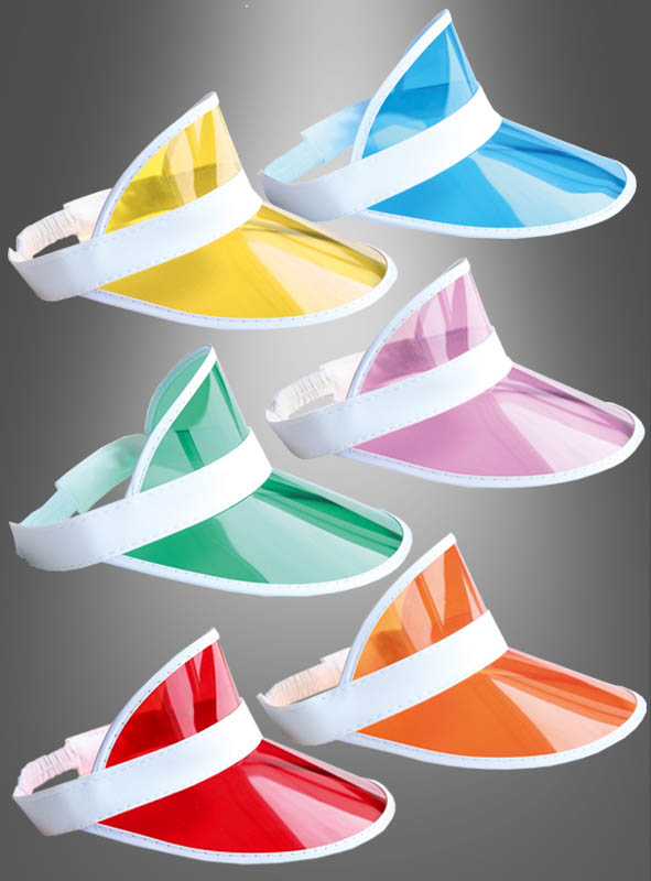 80's Headband with Sun Visor 