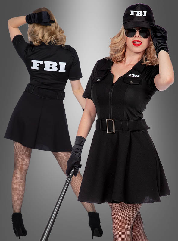 FBI Agentin Kostüm Damen kaufen bei » Kostümpalast