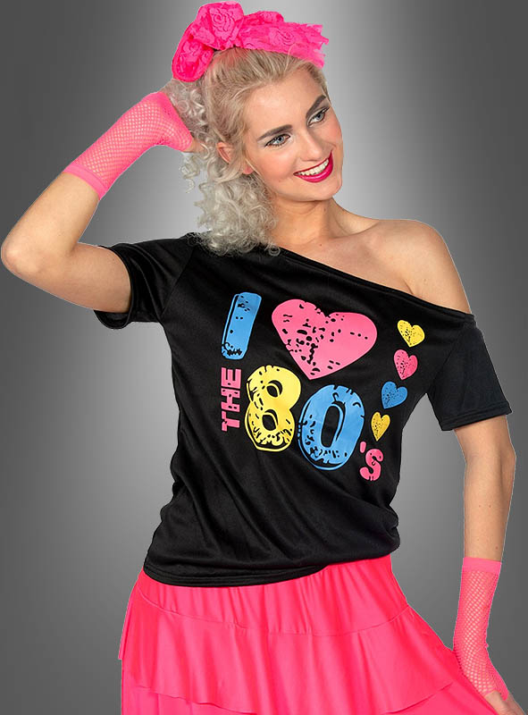 80s Shirt Women black  80s Shirt Women black
