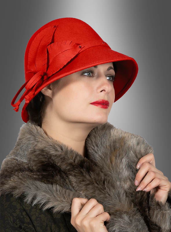 Roter Hut 20er Jahre Stil 