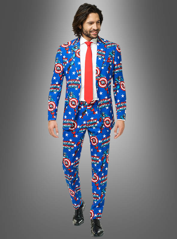 OppoSuits Official Marvel Comics Hero Suits Infinity War Avengers Costume Comes with Pants Jacket and Tie 