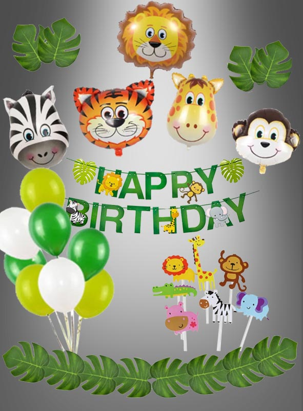 Zoo Animals Party Decoration  Zoo Animals Party Decoration