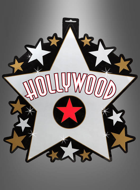 Hollywood Stern Deko 40x38cm 