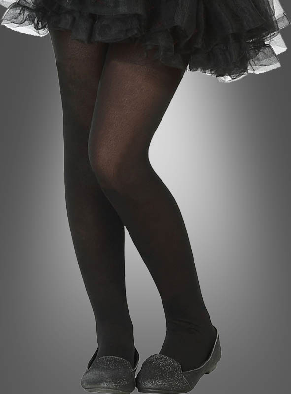 Nylon Strumpfhose Kinder schwarz 