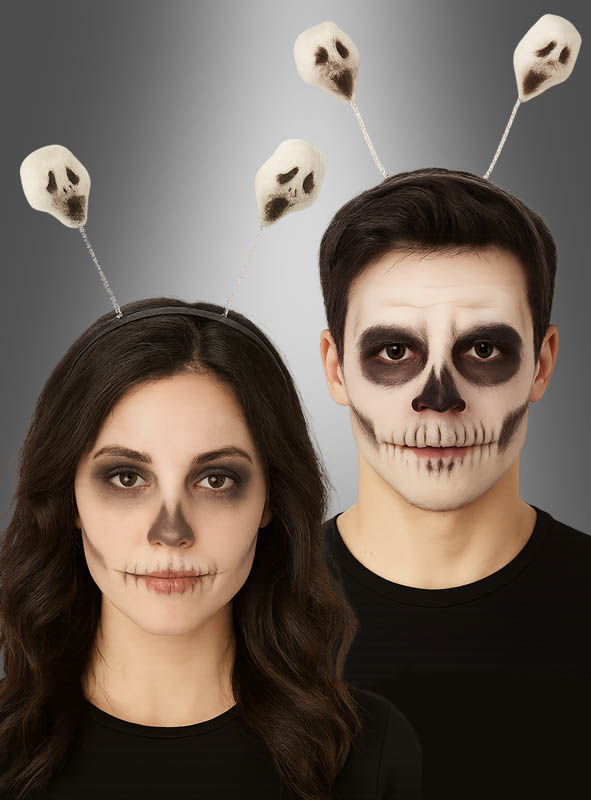 Halloween Haarreif mit Geistern 