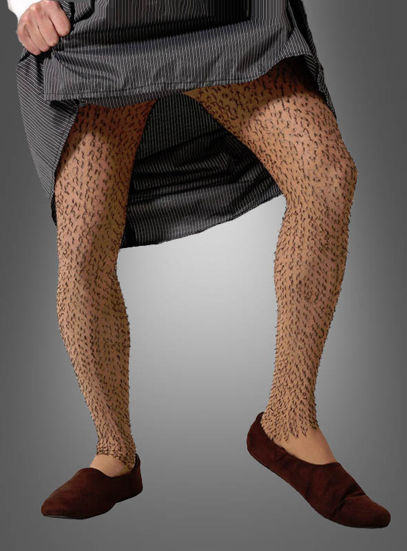 Hairy Legs Tights for Men 