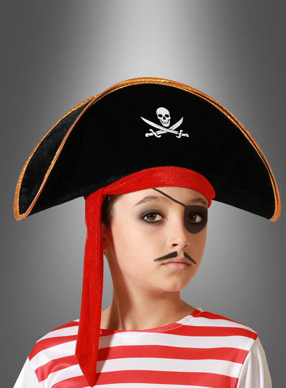 Sombrero pirata para niños 