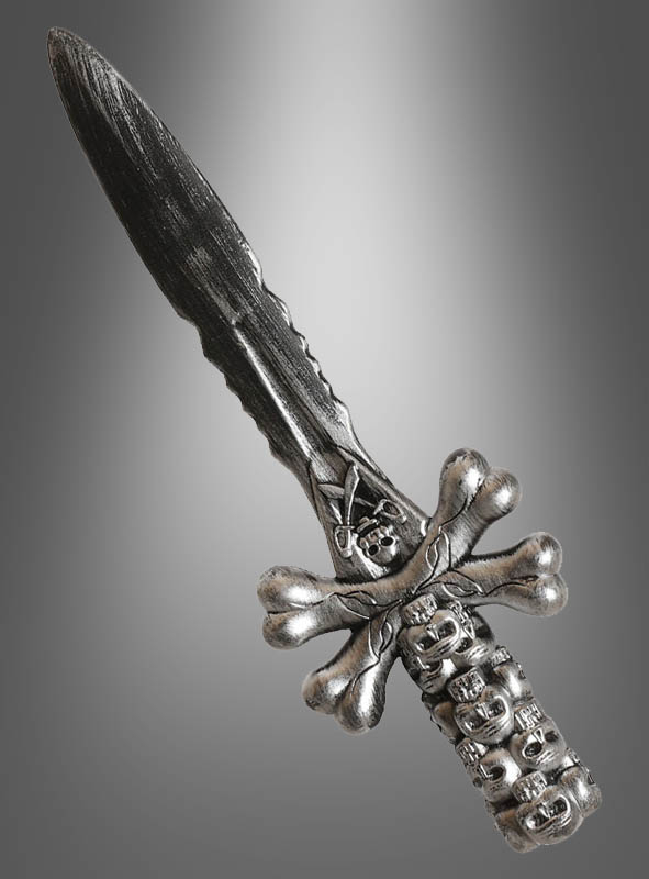 Skull dagger silver pirate 