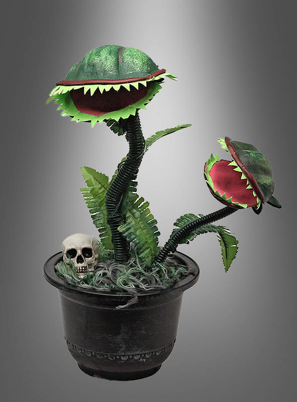 Fleischfressende Horror Pflanze animiert 40cm 