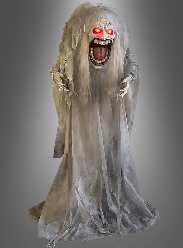 Animated Big Mouth Ghost 160cm Halloween Deco 
