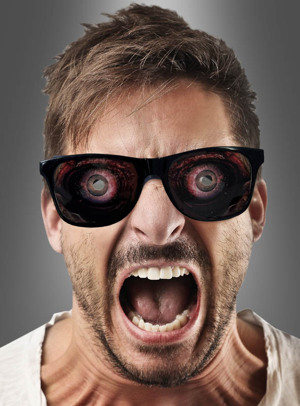Gruselige Zombie Brille 