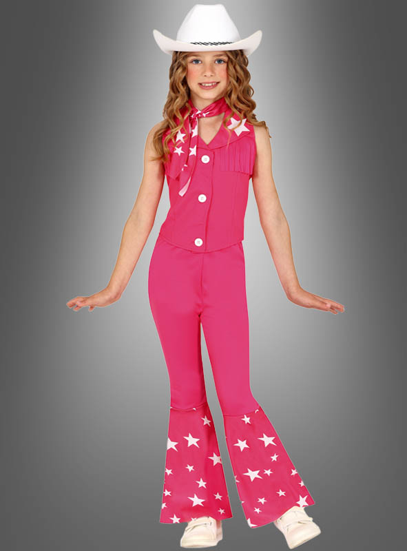 Pink Cowgirl Costume for Girls 