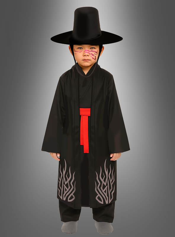 K-Pop Black Demon Kostüm für Jungs 